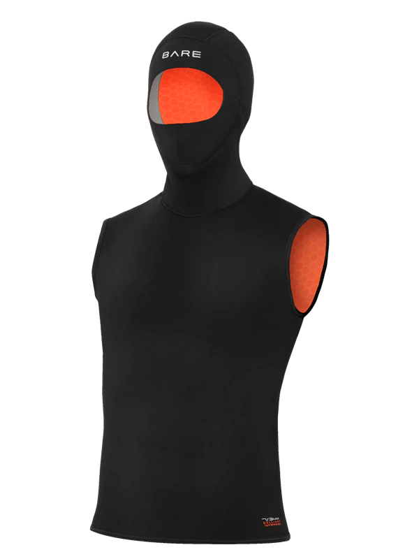 Bare Ultrawarmth 7/3mm Hooded Vest Men's