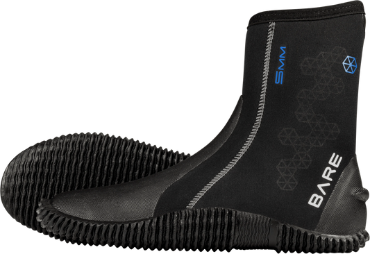 Bare S-Flex Boot (7mm + 5mm) - Pacific Pro Dive