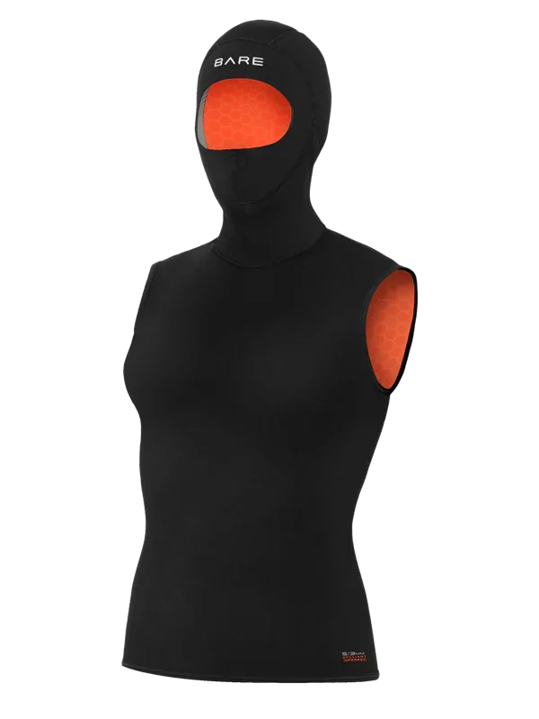 Bare Ultrawarmth 7/3mm Hooded Vest Women's