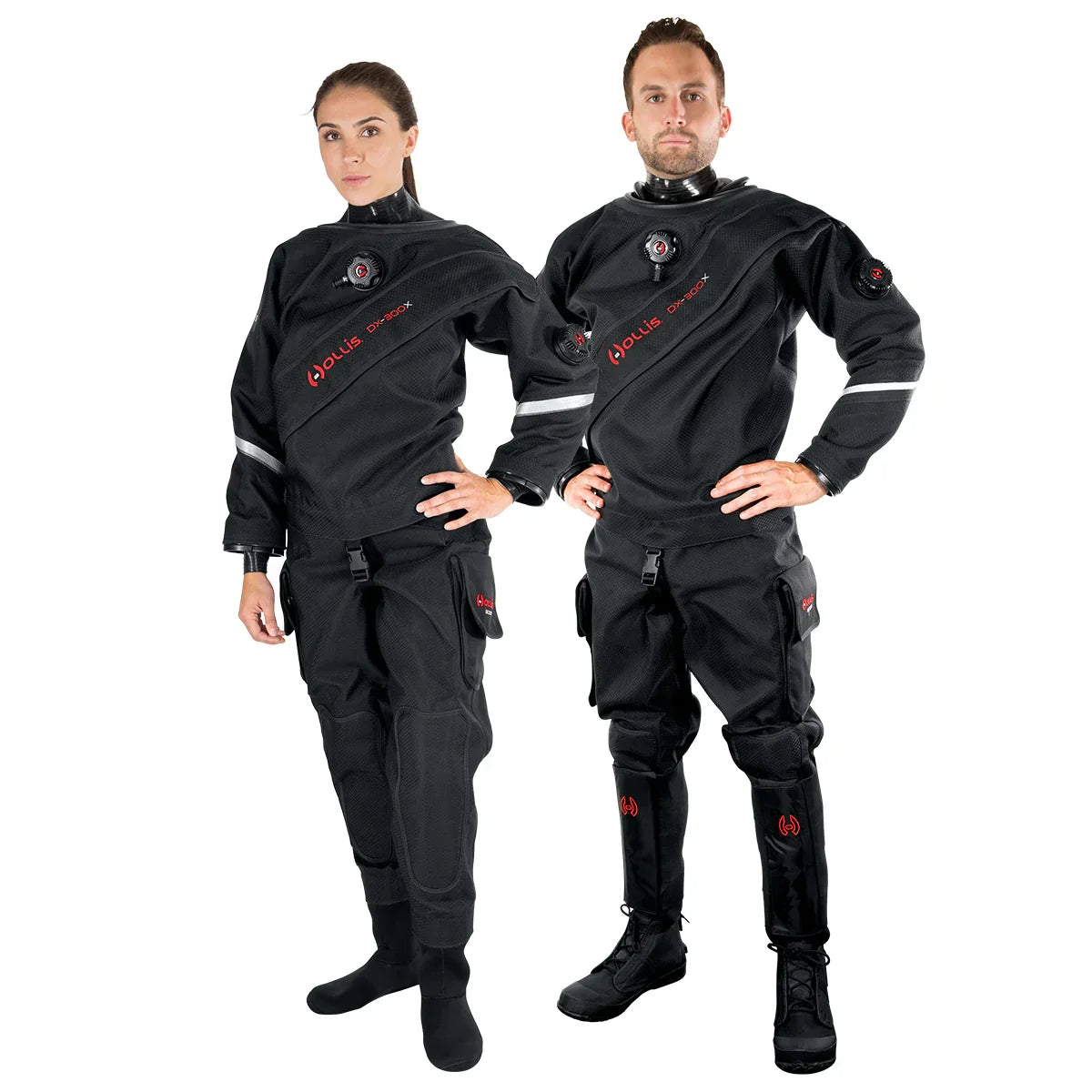 Hollis DX-300X Drysuit w/neoprene socks - Pacific Pro Dive