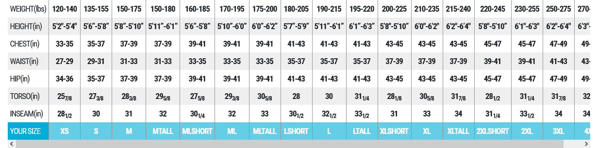 Bare Ultrawarmth Base Layer Pant (Men's) - Pacific Pro Dive