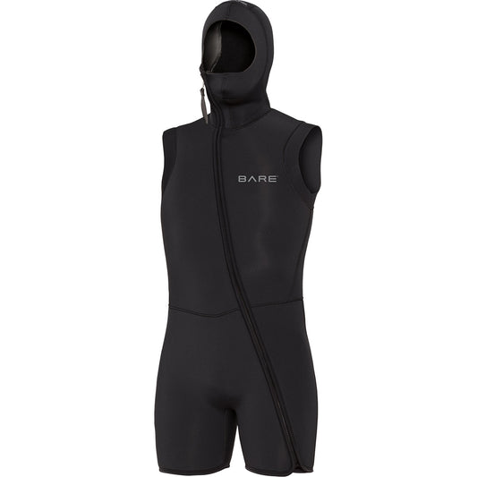 (New) Bare Step-in Hooded Vest 7mm (Men's) - Pacific Pro Dive