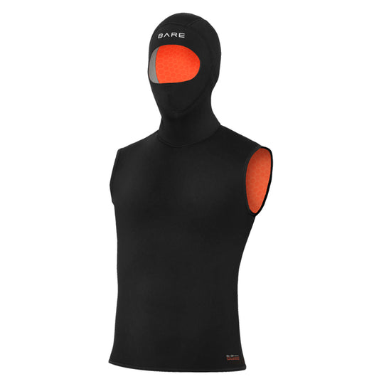 (New) Bare 5/3mm Ultrawarmth Hooded Vest (Men's) - Pacific Pro Dive