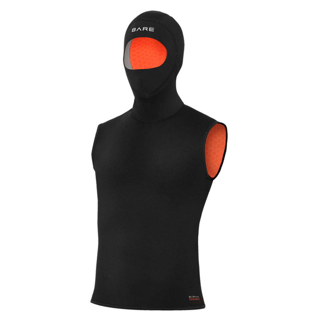 (New) Bare 5/3mm Ultrawarmth Hooded Vest (Women's) - Pacific Pro Dive