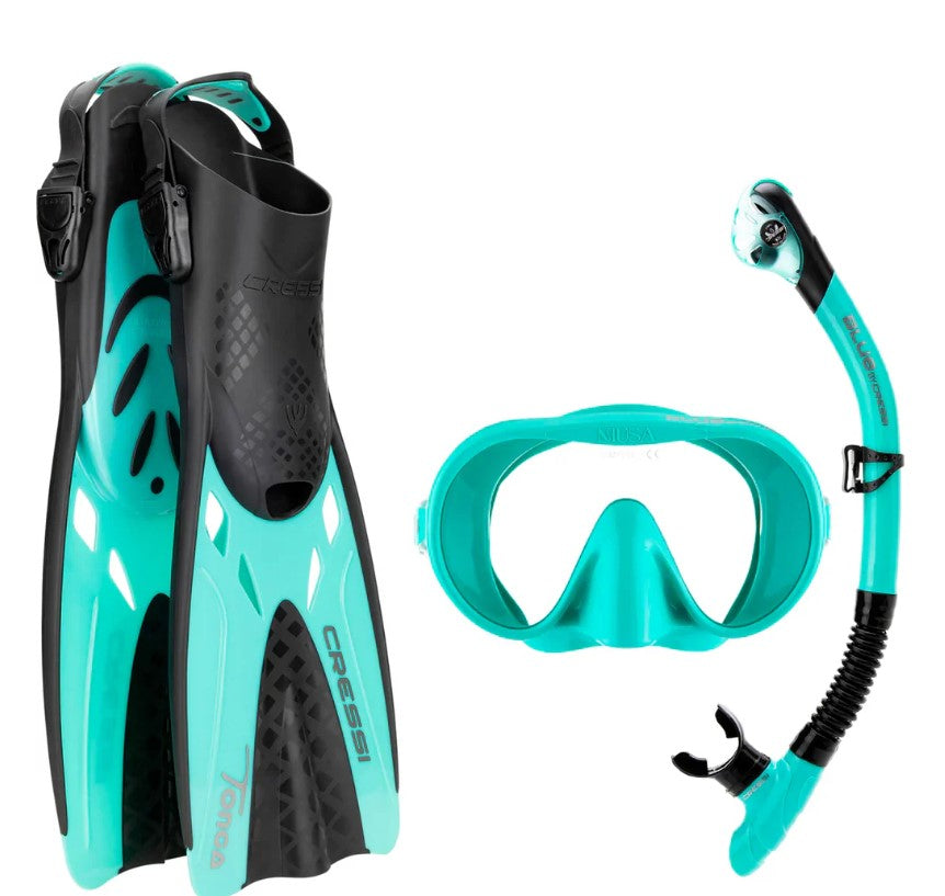 Cressi Explorer Adult Snorkel Set
