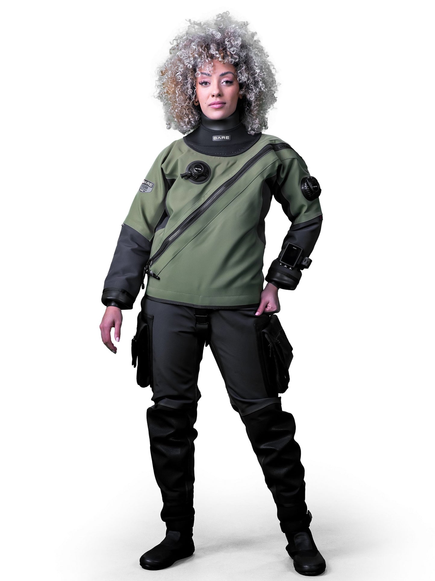 Bare 50th Anniversary X-Mission Evolution Drysuit (Women's) - Pacific Pro Dive