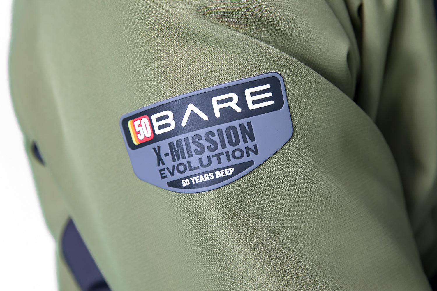 Bare 50th Anniversary X-Mission Evolution Drysuit (Women's) - Pacific Pro Dive