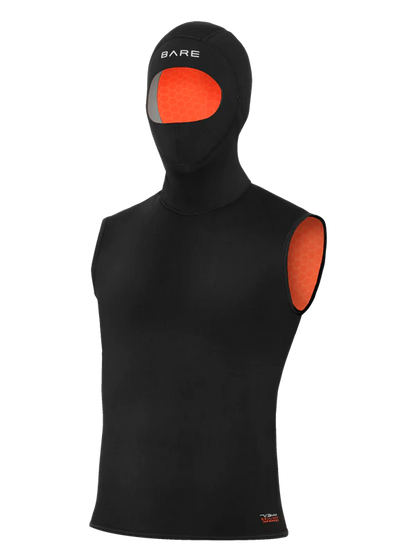 Bare Ultrawarmth 7/3mm Hooded Vest Men's