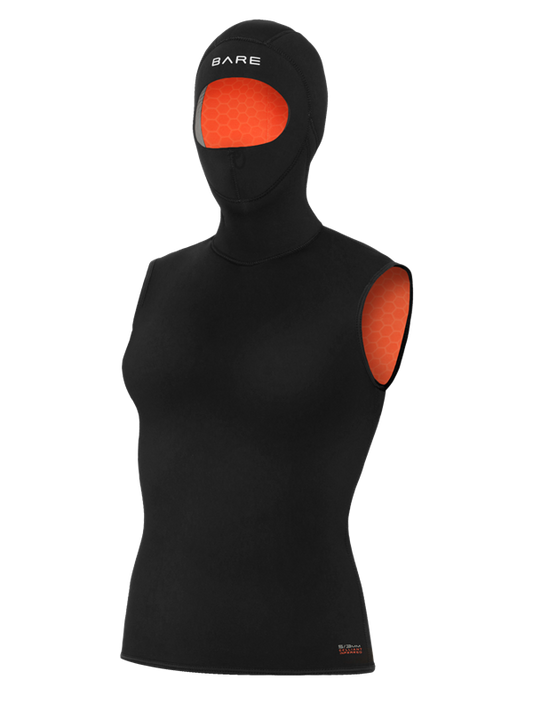 Bare Ultrawarmth 7/3mm Hooded Vest Women's