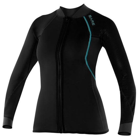 Bare ExoWear Front Zip Jacket (Women's) - Pacific Pro Dive