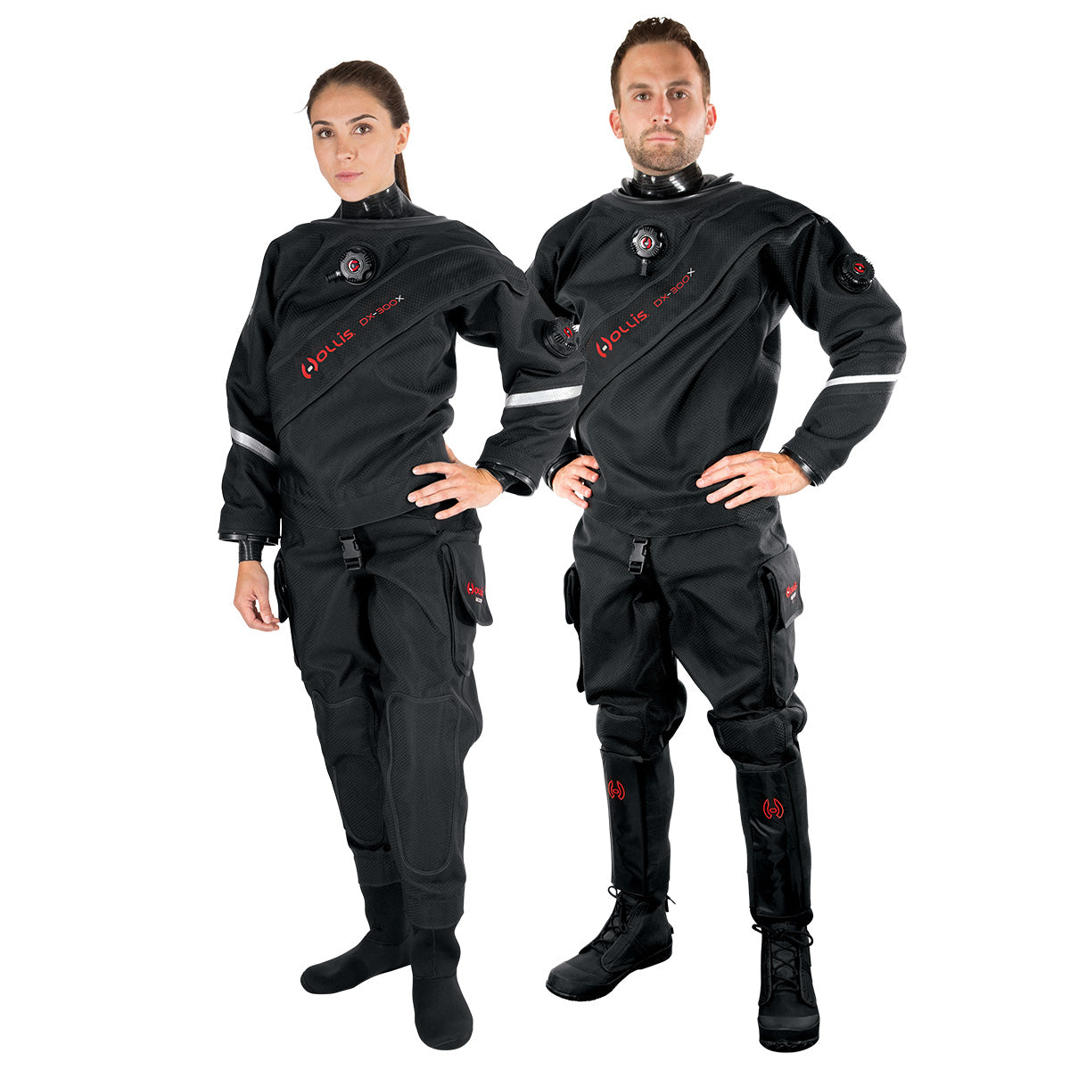 Hollis DX-300X Drysuit w/neoprene socks - Pacific Pro Dive