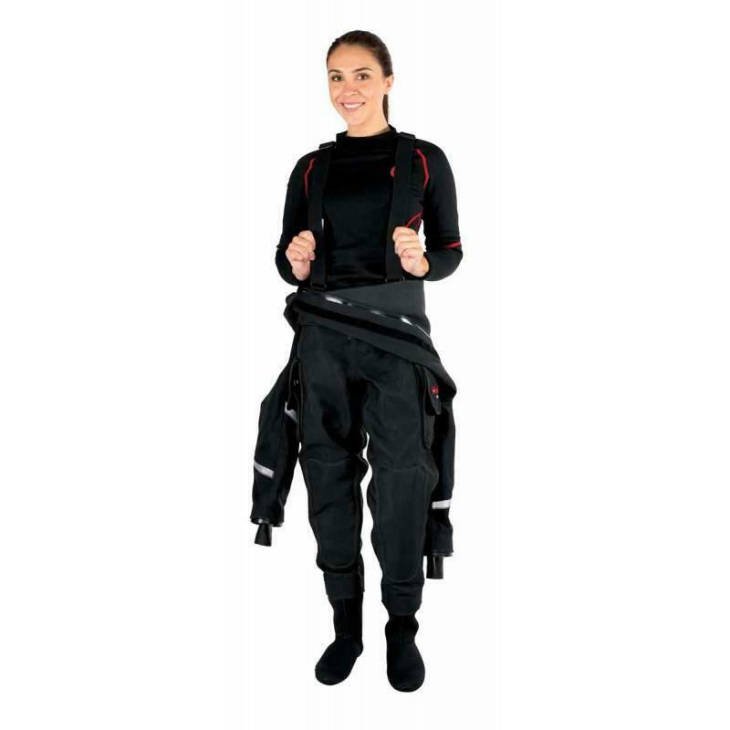 Hollis DX-300X Drysuit w/neoprene socks - Pacific Pro Dive