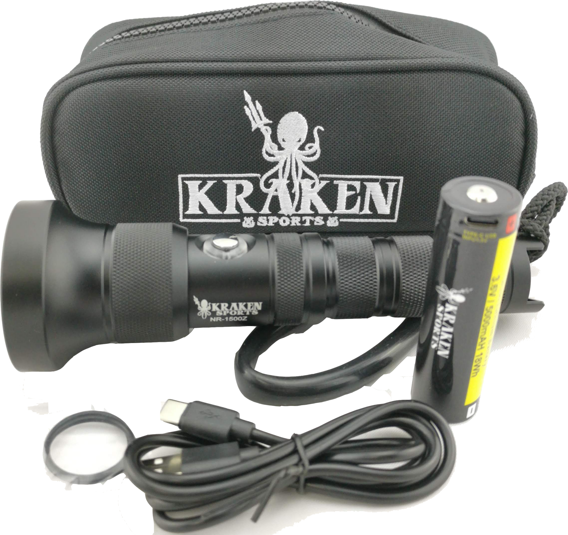 Kraken NR-1500Z Zoom Light - Pacific Pro Dive