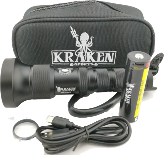 Kraken NR-1500Z Zoom Light - Pacific Pro Dive