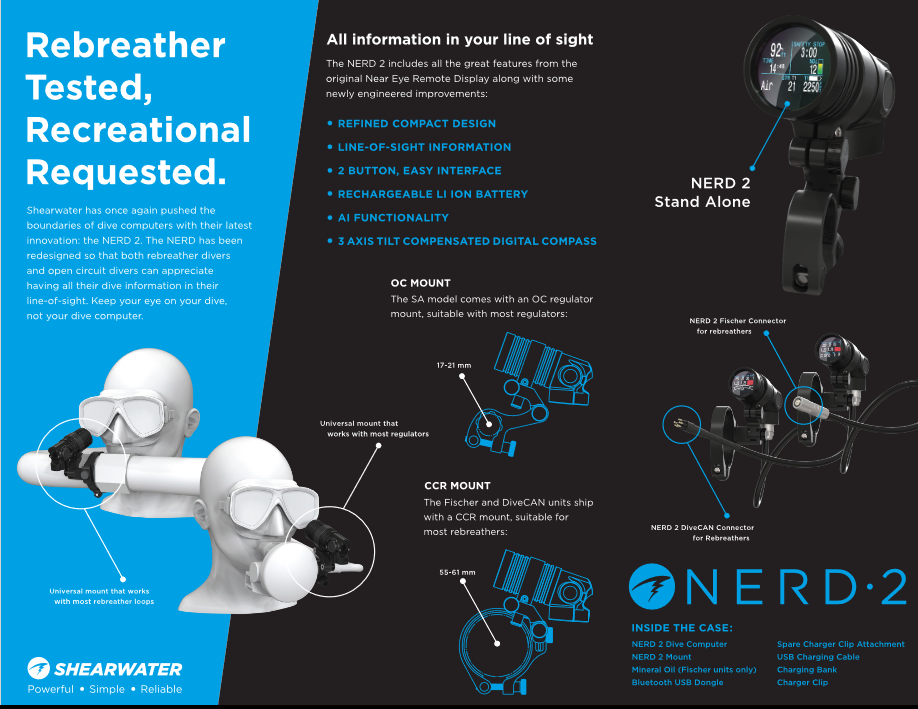 Shearwater Nerd 2 - Pacific Pro Dive