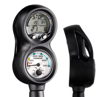 Sherwood InSight Computer Compact Console with optional compass - Pacific Pro Dive